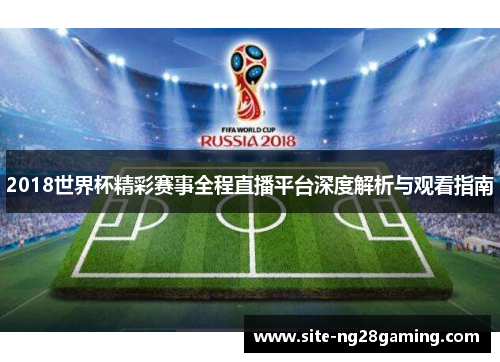 2018世界杯精彩赛事全程直播平台深度解析与观看指南