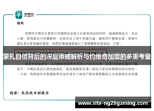 蒙扎自信背后的深层策略解析与约维奇加盟的多重考量 蒙扎自信背后的深层策略解析与约维奇加盟的多重考量